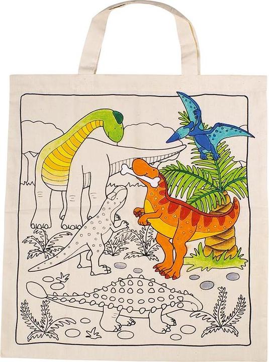 Actual product image Goki Cotton bag - dinosaur
