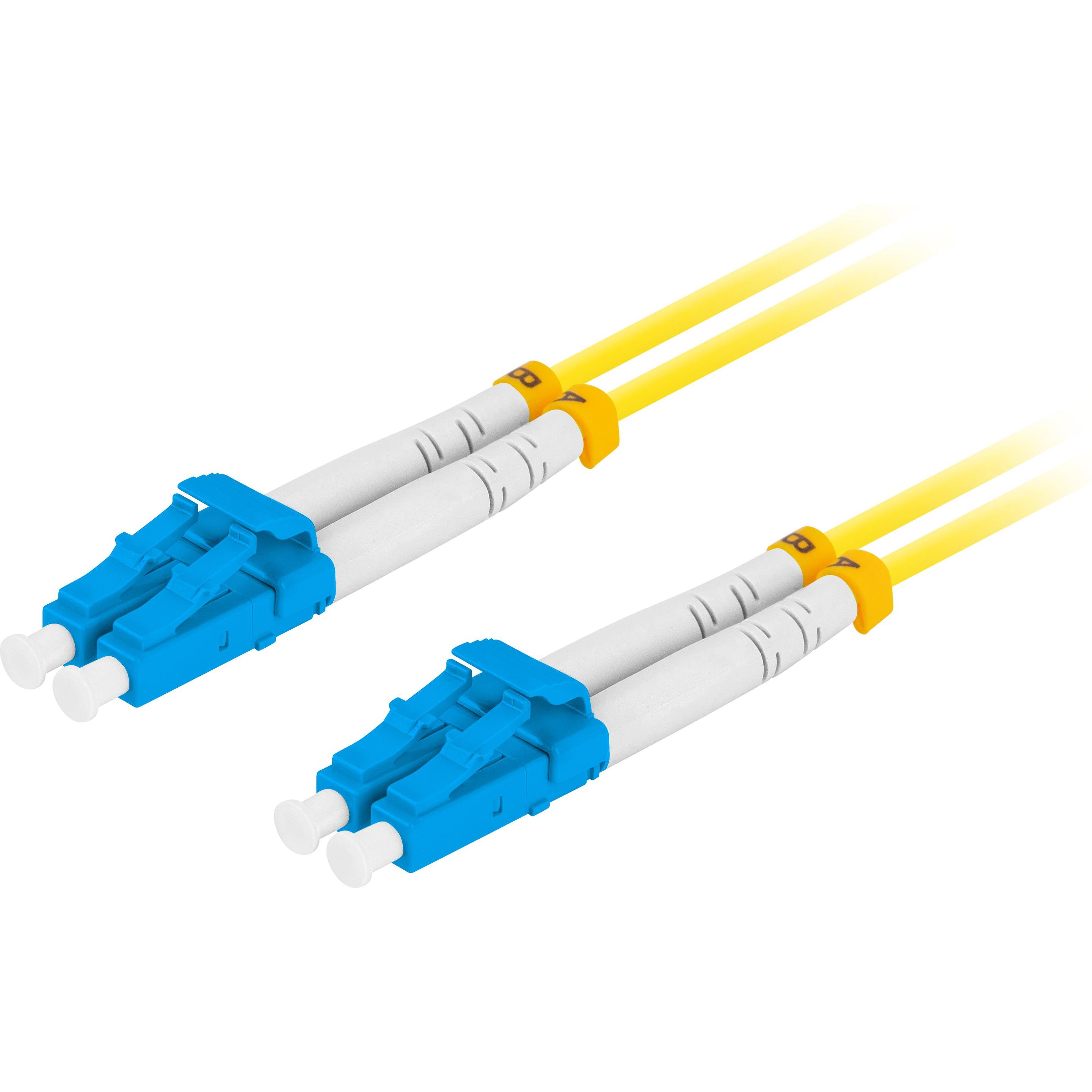 Lanberg Fiber Optic Patchcord Sm Lc (3 m), Netzwerkkabel