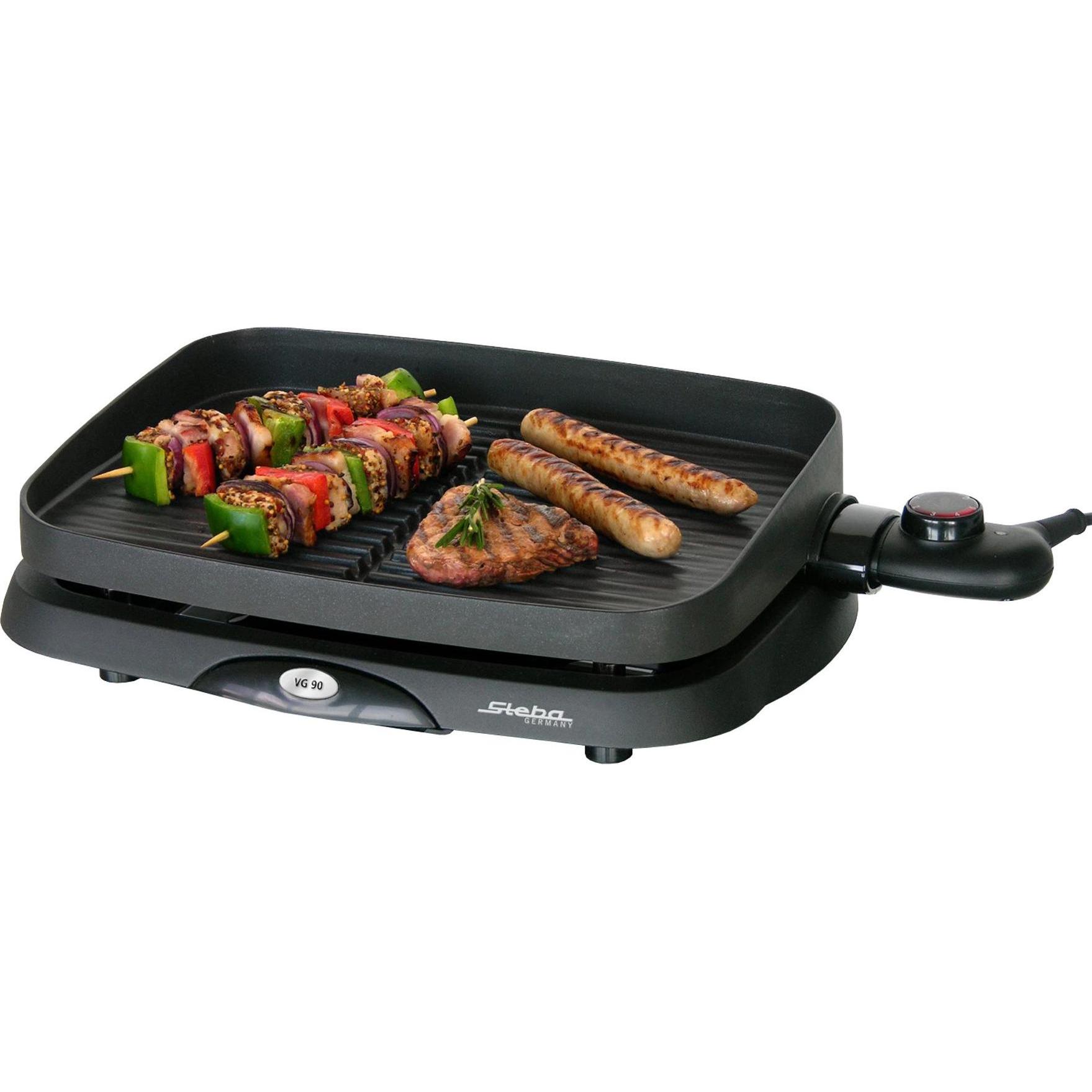 Steba Vg 90, Tischgrill, Schwarz