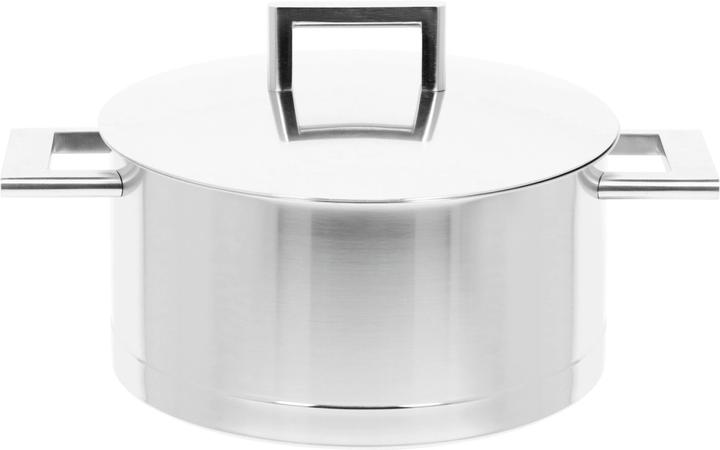Demeyere John Pawson 7 Casserole 22cm avec couvercle à double paroi (22 cm, Casserole)