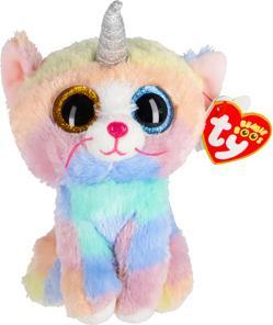 Actual product image Ty Cat Heather with unicorn (15 cm)