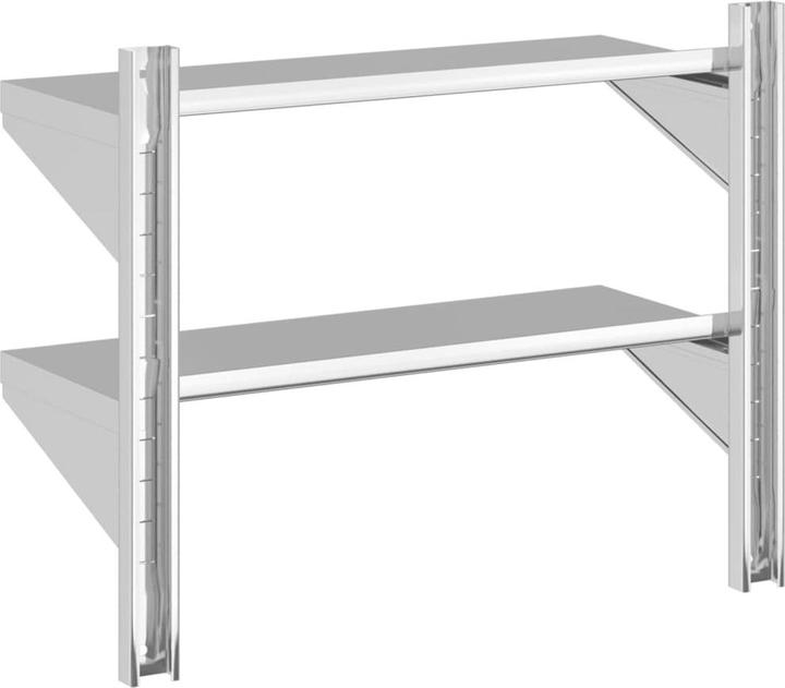 Actual product image VidaXL Wall shelf with 2 shelves Noble (75 x 30 x 60 cm)