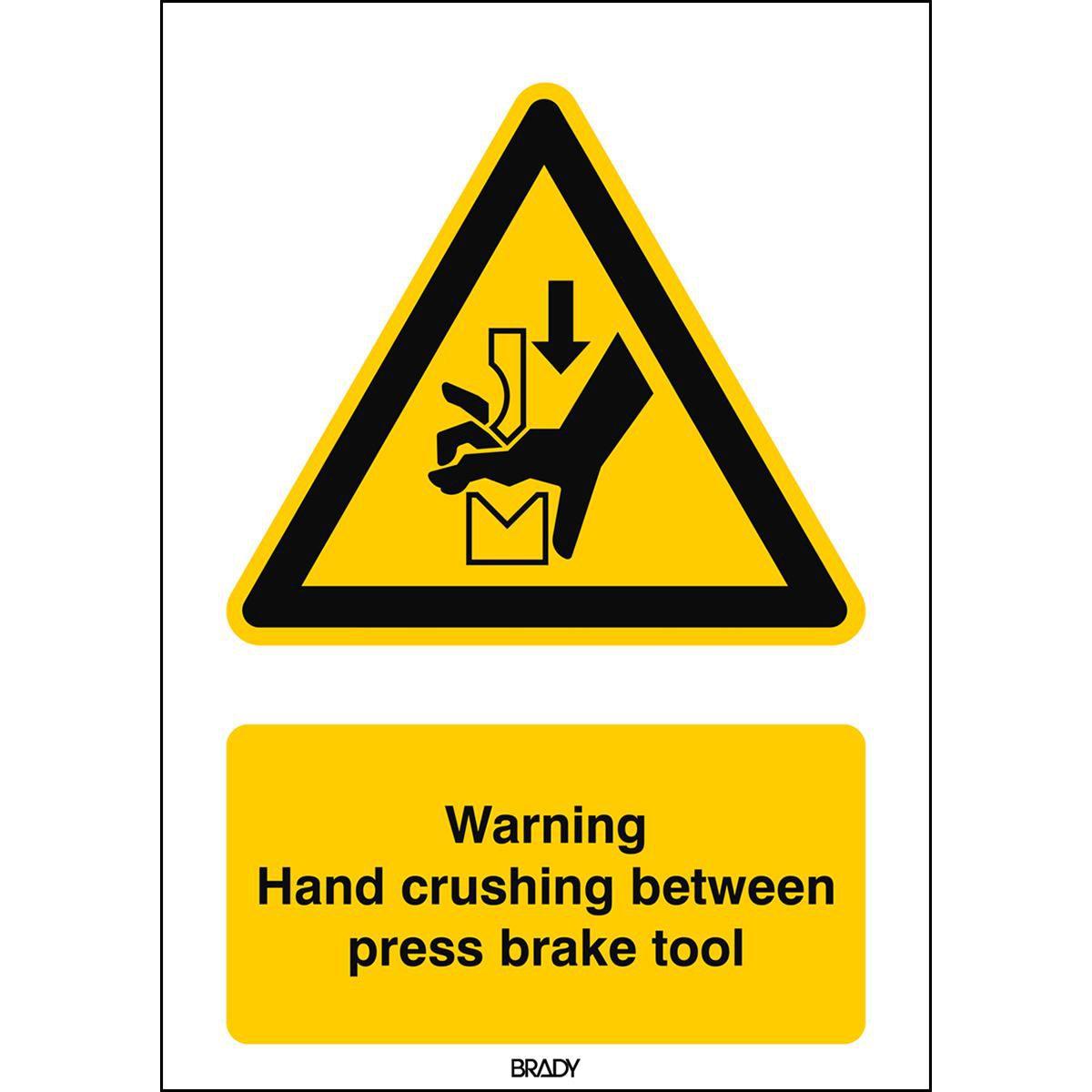 Brady, Sicherheitskennzeichnung, ISO Safety Sign - Warning