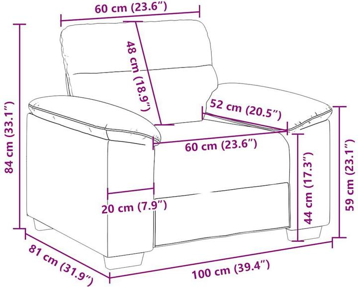 Immagine prodotto vidaXL Sessel