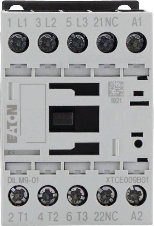 Actual product image Eaton Contactor 230V 4kW 9A 1 NC contact