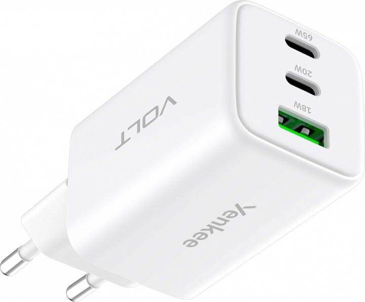 Immagine prodotto Yenkee Alimentatore YAC G65 WH VOLT USB C 65W 3A (65 W)