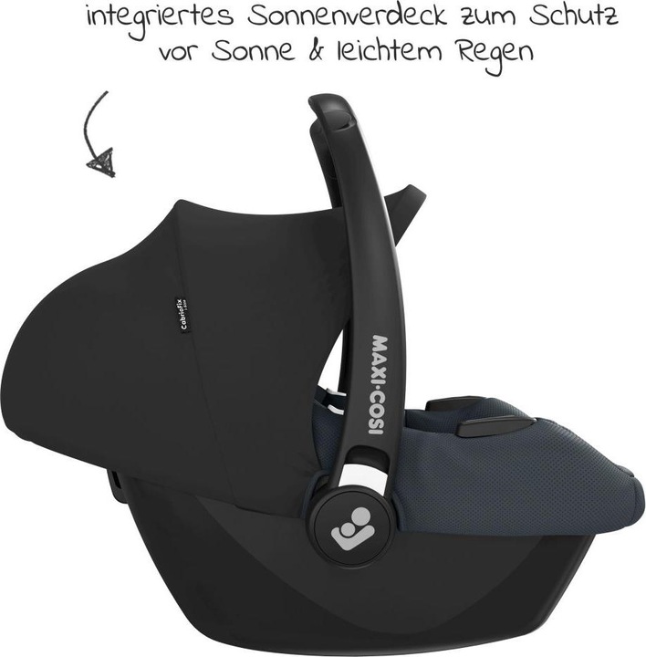 Immagine prodotto Maxi-Cosi Seggiolino auto per neonati CabrioFix i-Size dalla nascita a 12 mesi (40-75 seggiolini auto per (Seggiolino, ECE R129/i-Size Standard)