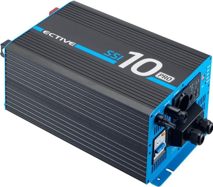 Actual product image Ective SSI 10 PRO 1000W/12V 4in1 sine wave inverter with mains priority circuit, charger & MPPT charge