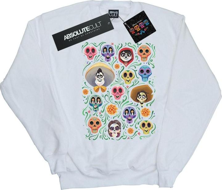 Disney Coco Heads Pattern Sweatshirt (4XL)