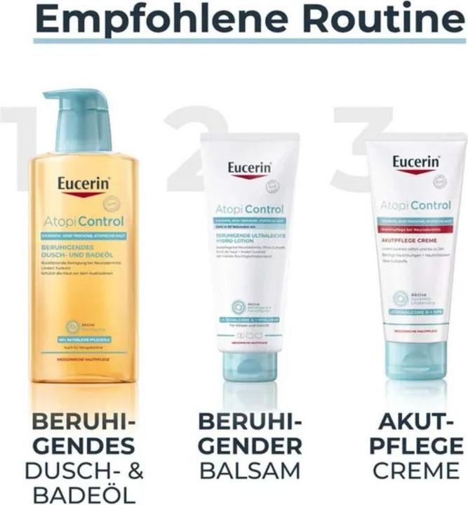 Actual product image Eucerin AtopiControl (Body cream, 100 ml)