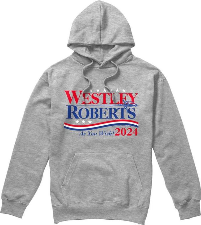 Produktbild The Princess Bride Westley Roberts For President As You Wish 2024 Kapuzenpullover meliert (S)