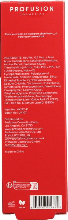 Actual product image Profusion Blush Hour Soft Matte Liquid Blush kremowy róż do policzków Paloma 6ml