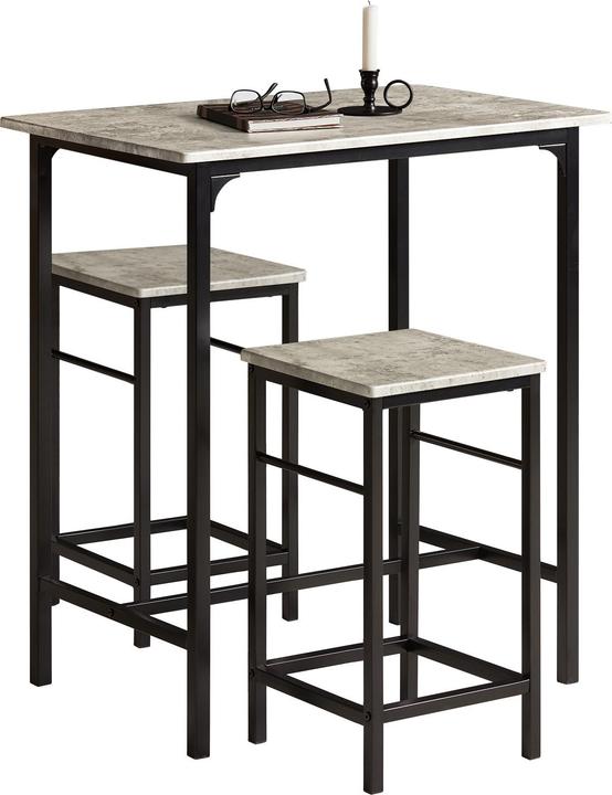 Produktbild SoBuy Bartisch mit Hockern Set