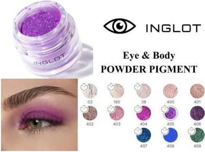 Actual product image Inglot Powder Pigment Makeup