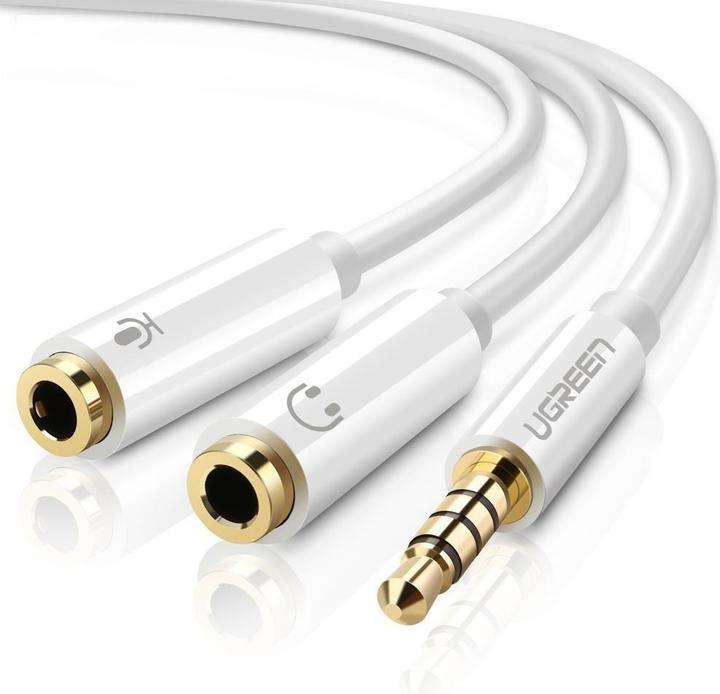 Actual product image Ugreen 3.5mm Headset Splitter (0.20 m, 3.5mm jack (AUX))