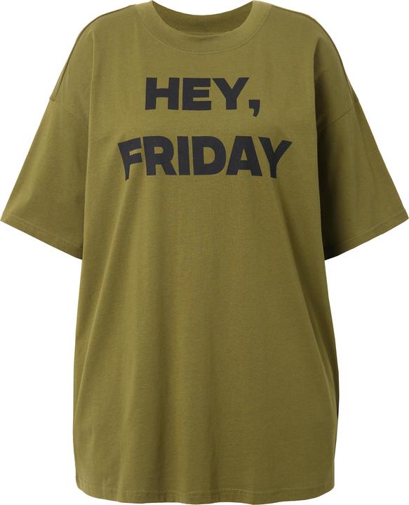 Studio Untold T-Shirt, Oversized, Statement-Print (50, 52)