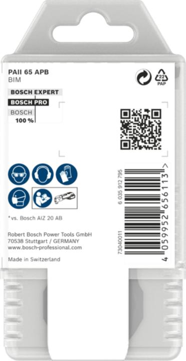 Produktbild Bosch Professional Zubehör PRO PAII 65 APB Blatt für Multifunktionswerkzeuge, 65 x 55 mm