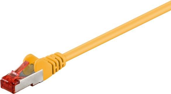 Image du produit Goobay CAT 6 SFTP, PiMF 10m Câble patch Gul (S/FTP, CAT6, 10 m)