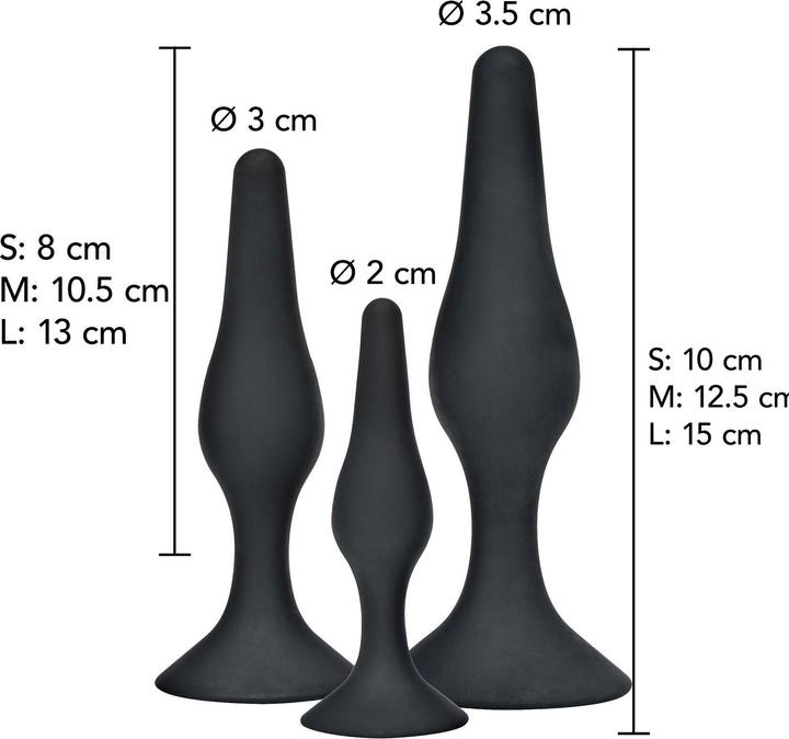 Actual product image ToyJoy Curvy Companions Kit 3Pcs