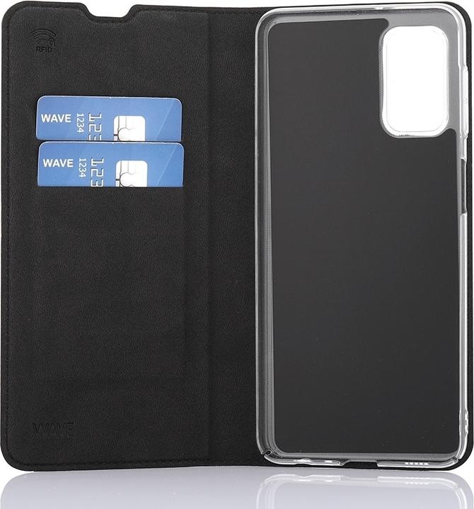 Produktbild Wave BookCase -suojakotelo, Samsung Galaxy A32, musta (Samsung Galaxy A32 5G)