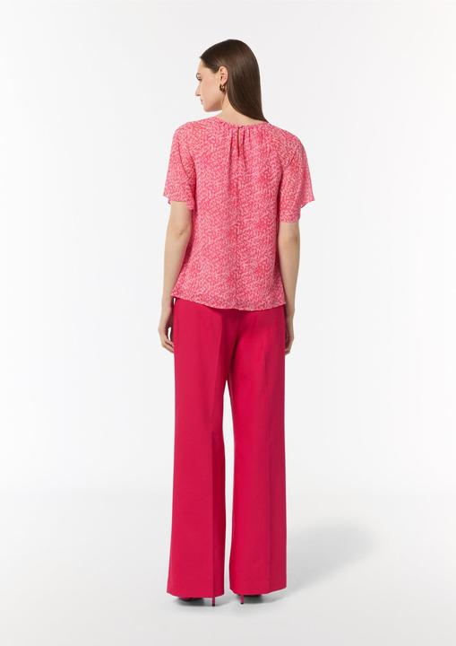 Produktbild Comma Bluse Chiffon-Bluse mit All-over-Print (36)
