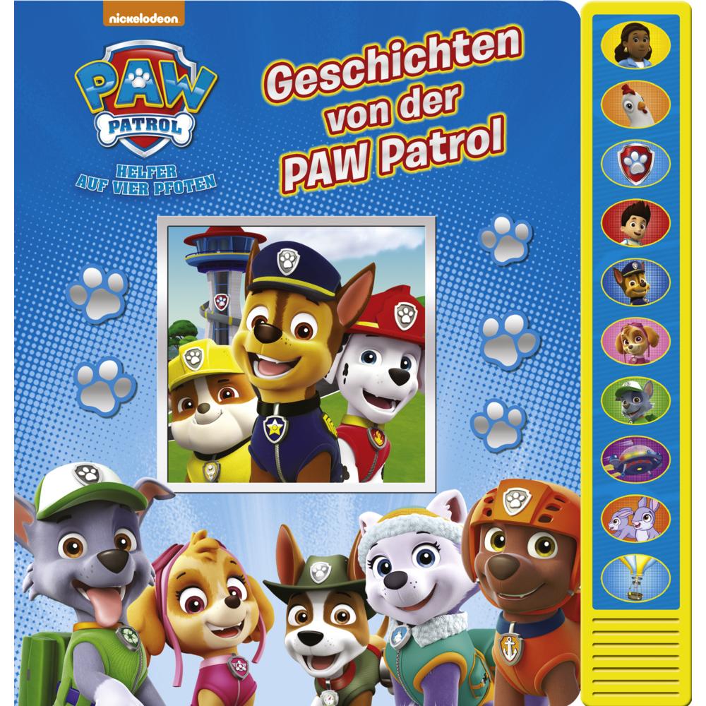 Vorlese-Pappbilderbuch mit Sound, PAW Patrol, Geschichten von der PAW Patrol, Kinderbücher von Phoenix International Pub...