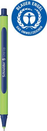 Produktbild Schneider Fineliner Line-Up - Dunkelblau (10x)