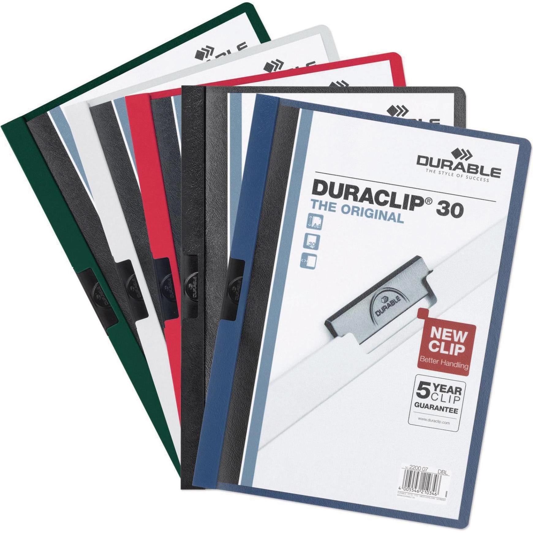 Thumbnail - Durable, Mappe, Duraclip 30 (A4, 5 x)