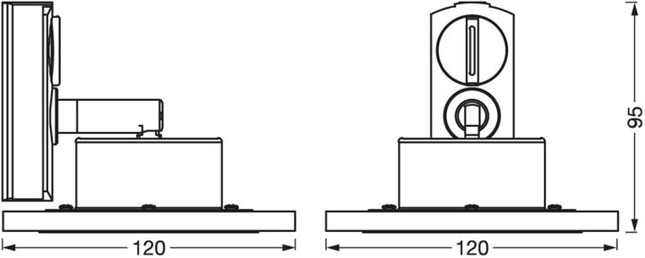 Image du produit Osram SMART+ Matter Tracklight Circle (450 lm)
