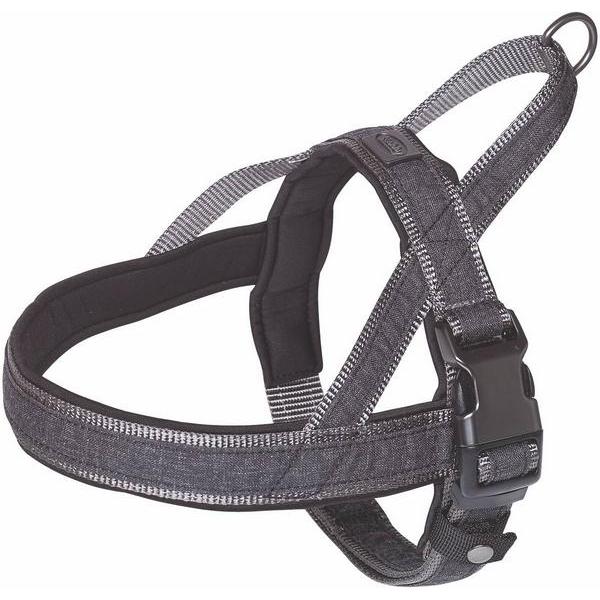 Thumbnail - Nobby Norweger Geschirr Linen DeLuxe (S, M, Hund, Allgemein), Halsband + Leine