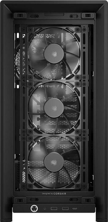 Actual product image Corsair Frame 4000D Wood RS Modular Mid-Tower (ATX, mATX, Mini-ITX)