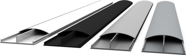 Image du produit Multibrackets Conduits de câbles en aluminium (Conduit, 110 cm)