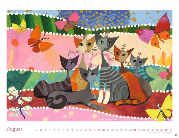Produktbild Rosina Wachtmeister Posterkalender 2026 (44 x 34 cm)