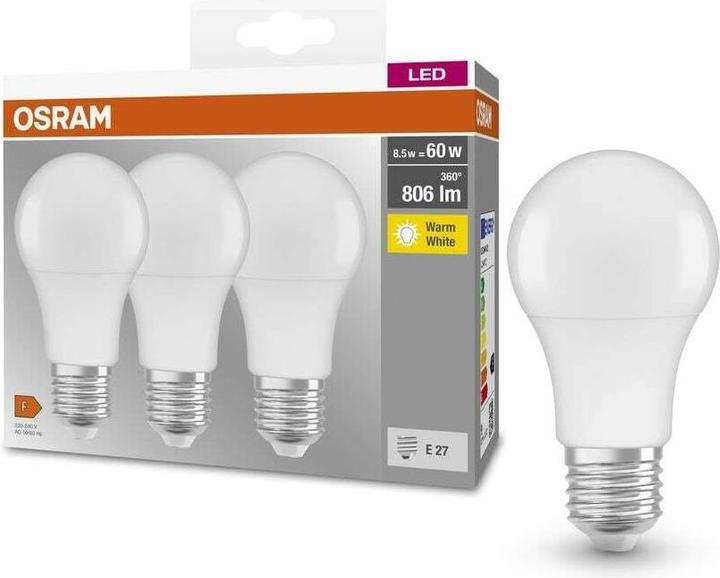 Actual product image Osram OSR LEDFil bulb E27 8,5W clear (E27, 806 lm, 30x)