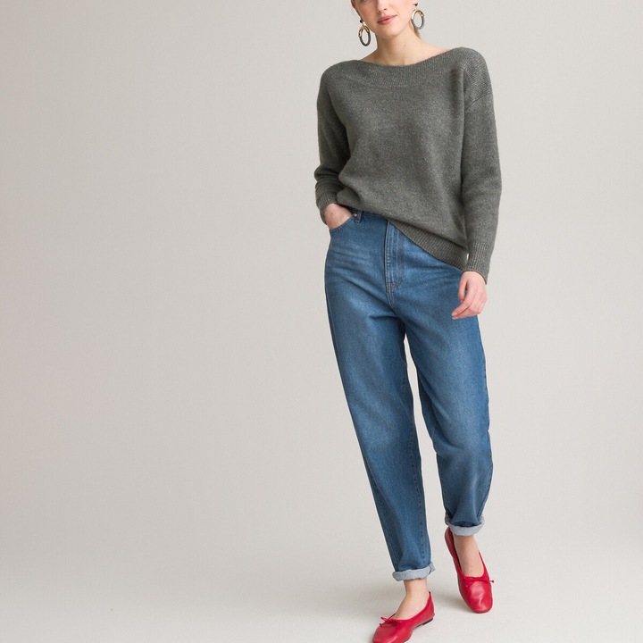 Produktbild La Redoute Collections Pullover aus meliertem Grobstrick (XXL)