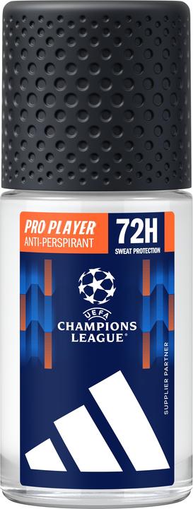 Coty Adidas Uefa Champions League Pro Player Antiperspirant Rollon 50ml (Roll-on, 50 ml)
