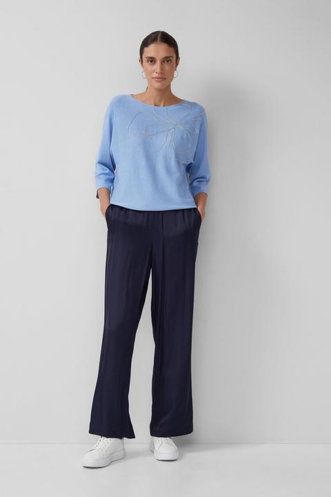 Produktbild s.Oliver Strickpullover Strickpullover mit Fledermausärmeln und Schmuckperlen (38)