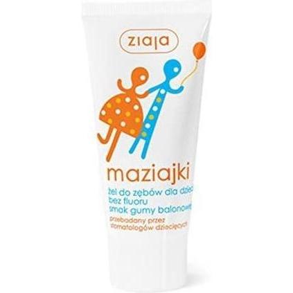 Ziaja Ragazza Dentifricio, Gel Dentale Per Bambini Maziajki 50Ml (50 Ml)