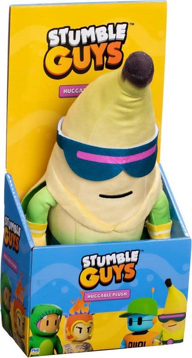 Actual product image Pmi Kids World Stumble Guys S2 Huggable Plush 30cm - Super Banana (30 cm)