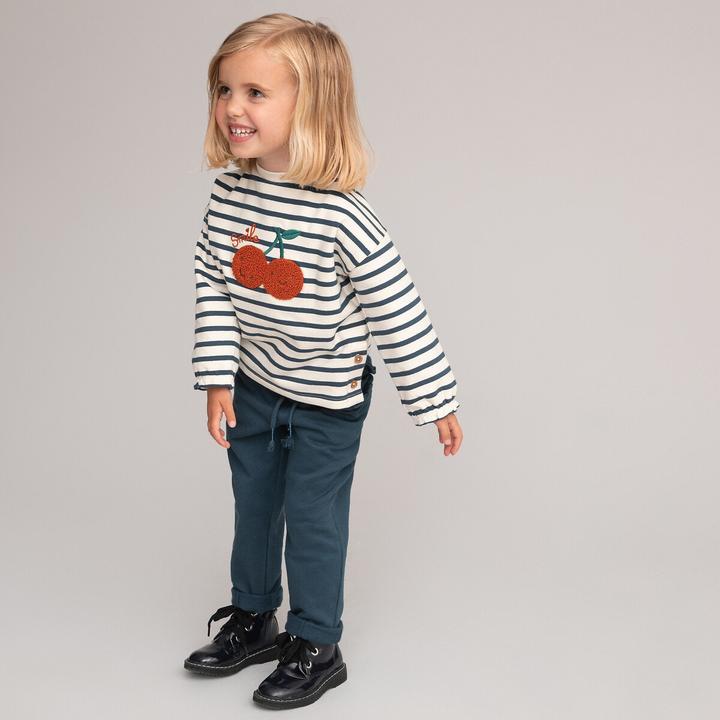 Actual product image La Redoute Collections Joggpants with ruffles (74)