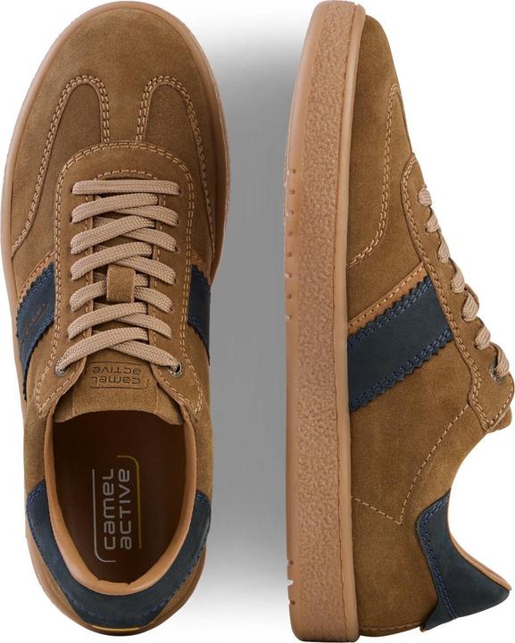 Actual product image Camel Active Sneaker split COGNAC/BLAU (47)