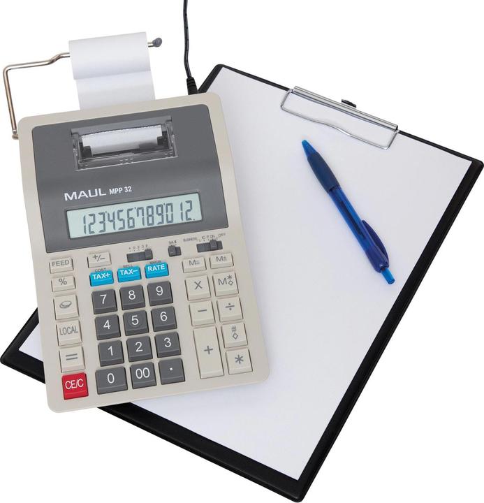 Actual product image Maul Calculator MPP32 Grey (Batteries)