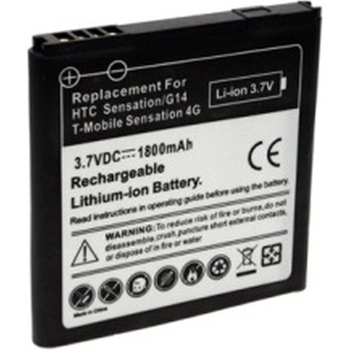 AGI 11169 - Akku - Schwarz - Lithium-Ion (Li-Ion) - 1300 mAh - 3,7 V - 52 mm, Smartphone Akku