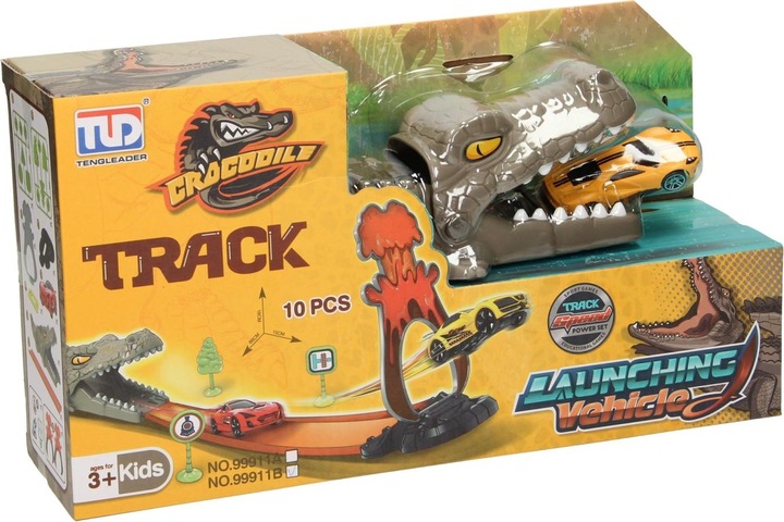 Actual product image Krokodil-Auto-Startbahn-Set