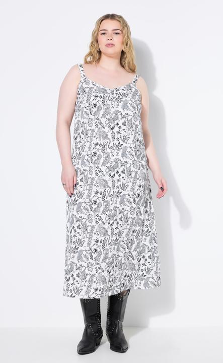 Produktbild Studio Untold Maxikleid, A-Line, Satin, Alloverdruck (46, 48)
