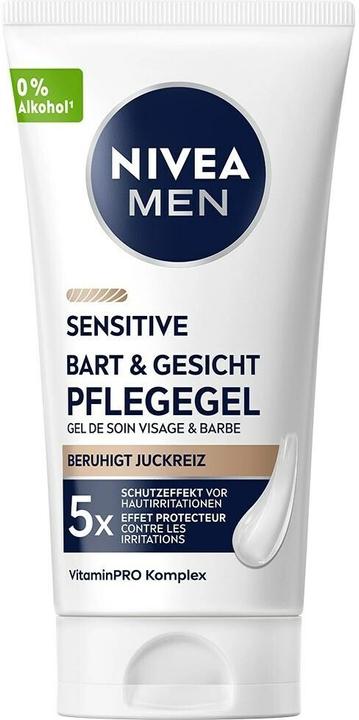 Actual product image NIVEA MEN Sensitive Bart & Gesicht Pflege-Gel (50 ml)