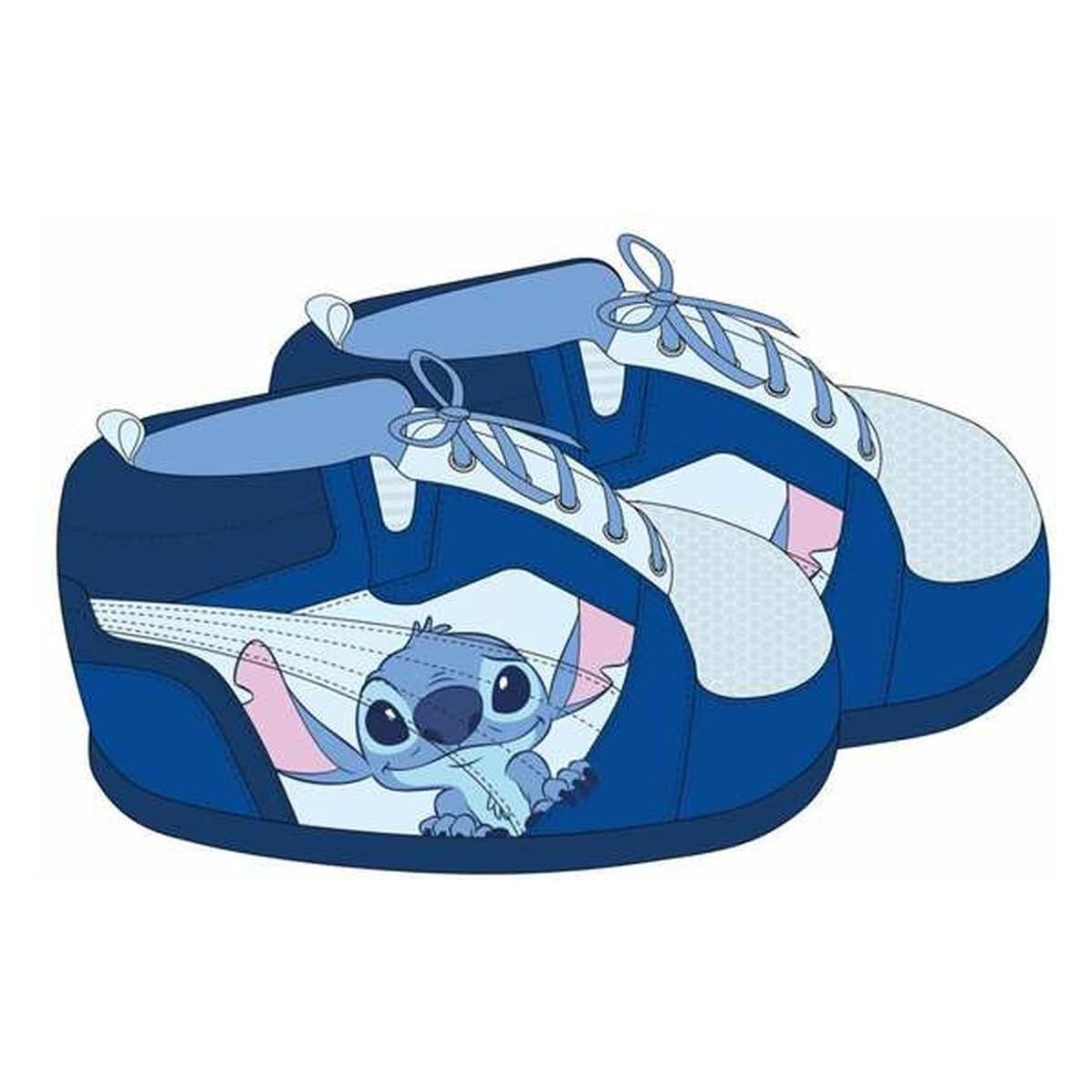 Stitch, Hausschuhe, Hausschuhe Blau 38-44, Blau, (38, 39, 40, 41, 42, 43, 44)