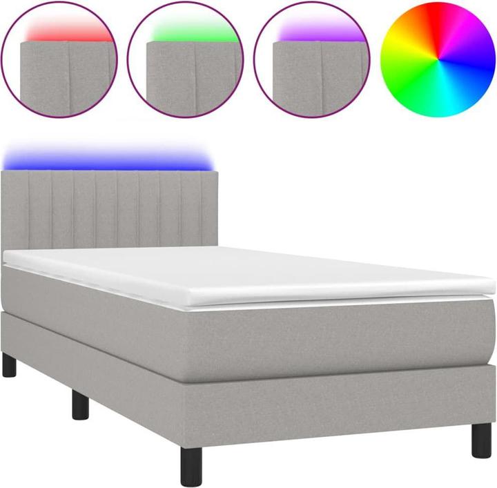 Produktbild vidaXL Boxspringbett (90 x 190 cm)