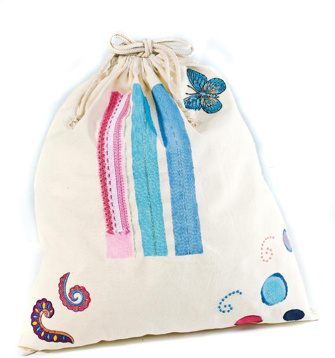 Immagine prodotto VBS Borsa in cotone con coulisse, 27 x 45 cm, natura