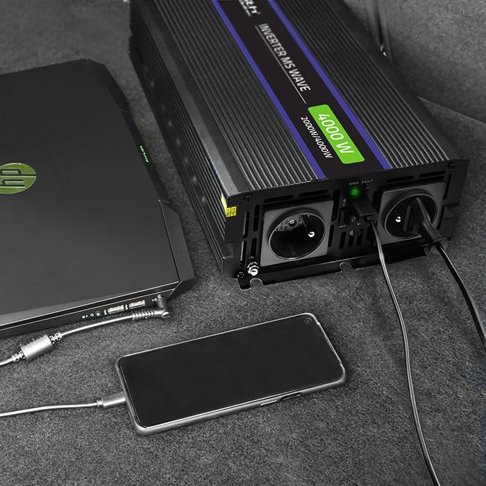 Produktbild Qoltec 51928 voltage conver. 4000 MS (4000 W)